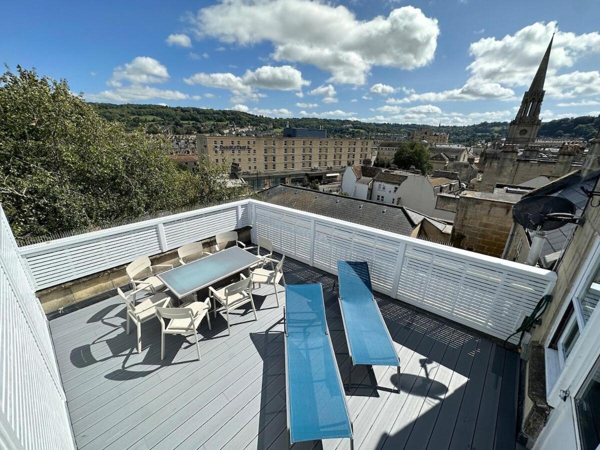 The Roof Terrace Maisonette - City Centre Bath Exterior photo